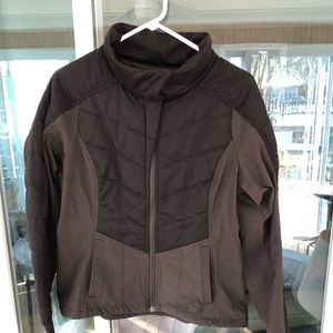 North Face Pseudio Moto Jacket - Blk - Ladies Large